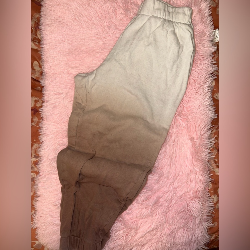 ombré sweatpants